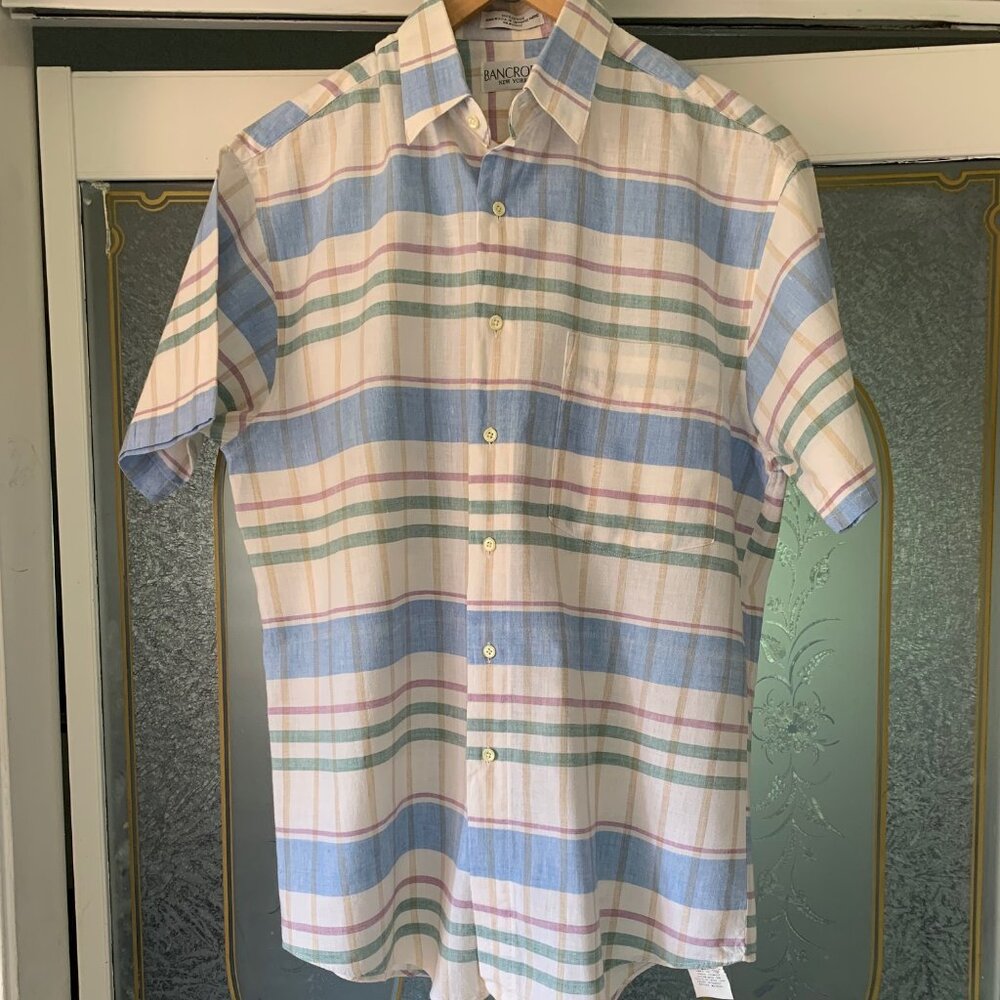 Men's Bancroft New York Short-Sleeve Botton-Down Shirt
